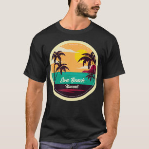 Camiseta Ewa Beach Souvenir Hawaii Lembrete 1
