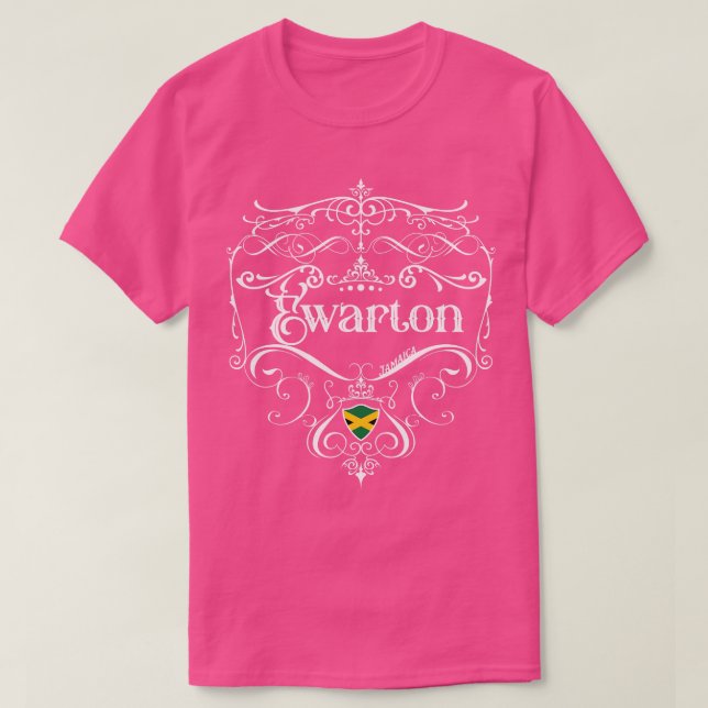 Camiseta Ewarton Vintage design 1 (Frente do Design)