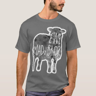 Camiseta EWE, mano, ovelha Pun