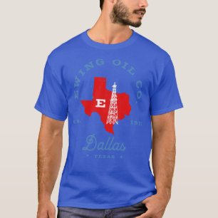 Camiseta Ewing Oil Co Est 1930 Dallas Texas