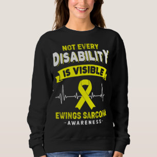 Camiseta Ewing Sarcoma Sensibiliza Nem Todas As Deficiência