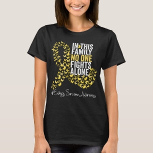 Camiseta Ewing Sarcoma Sensibilização Mês Fita Amarela