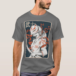 Camiseta Ex-Japonesa Samurai Antiga Mulher Japonesa 