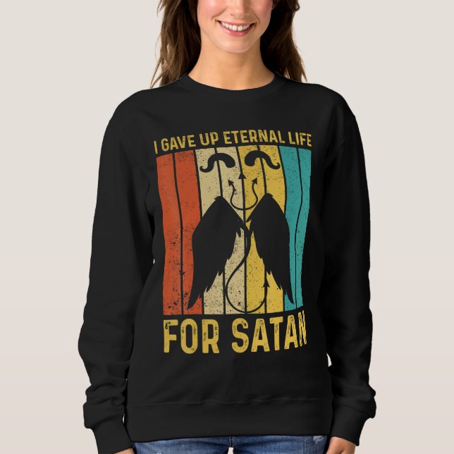 Camiseta Ex Mormon LDS Exmo I Gave Up Eternal Life For Sata (Frente)