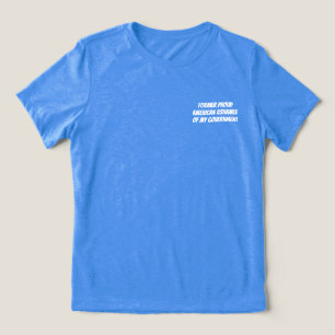 Camiseta Ex-Terça Americana Orgulhosa