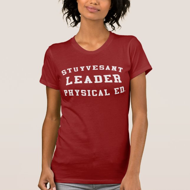 Camiseta Exame Ed. do líder de Stuyvestant (Frente)