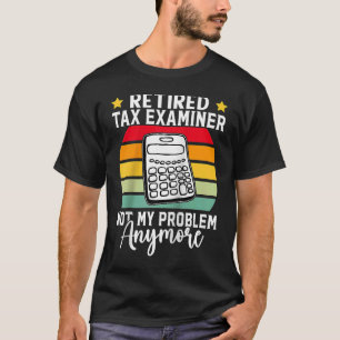 Camiseta Examinador de Imposto Reformado Não é mais meu pro