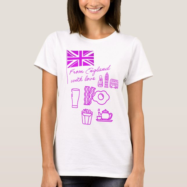 Camiseta EXANGLIA (Purple) Basic (Frente)