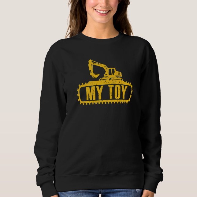Camiseta Excavator My Toy Constructing Worker Digger Exca (Frente)