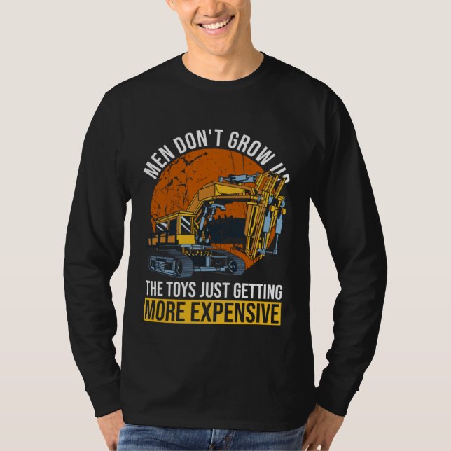 Camiseta Excavator Operator And Backhoe Operator (Frente)