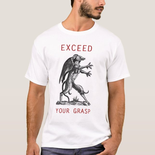 Camiseta Exceda seu aperto (Frente)