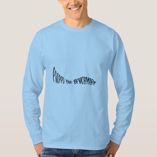 Camiseta Exceder o benchmark (Frente)