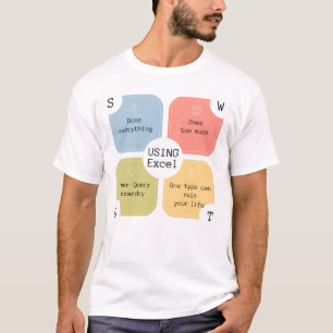 Camiseta Excel Humor   Assistente do Excel   Folha de Cálcu