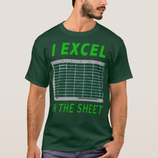 Camiseta Excel Na Folha