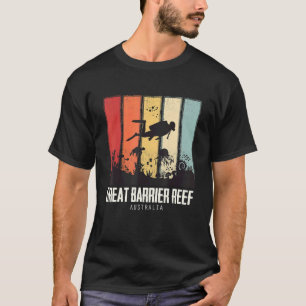 Camiseta Excelente Barreira de Recifes Mergulhando na Austr