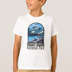 Camiseta Excelente Basin National Park Nevada Vintage T-Shi