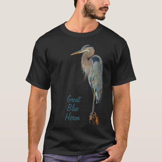 Camiseta Excelente Blue Heron (Frente)