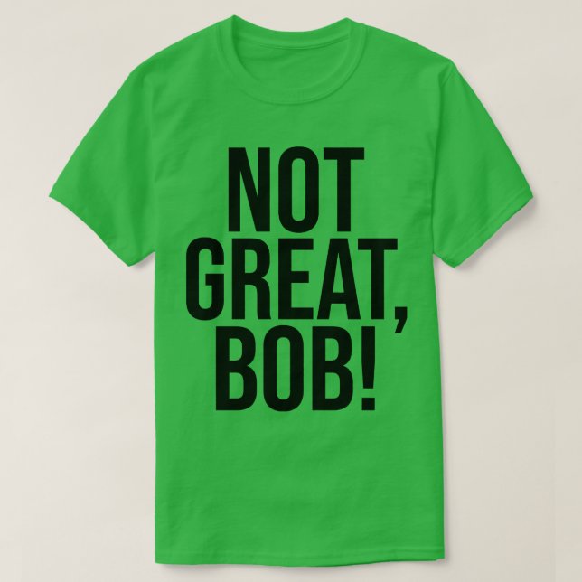 CAMISETA EXCELENTE BOB 2 (Frente do Design)