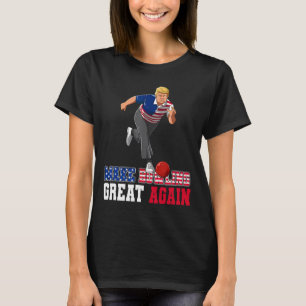 Camiseta Excelente boliche Novamente - Boliche Engraçado