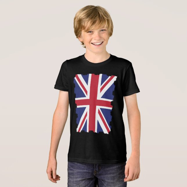 Camiseta EXCELENTE britânico Reino Unido Reino Unido (Frente Completa)