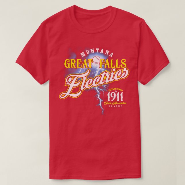 Camiseta Excelente cai eletricamente (Frente do Design)
