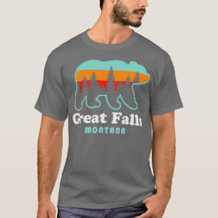 Camiseta Excelente Cai O Urso De Montana - Volta A Vintagem