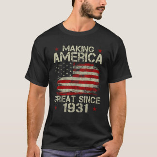 Camiseta Excelente da América do fazer desde 1931 A Vintage