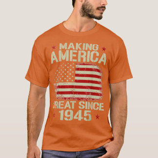 Camiseta Excelente da América do fazer desde 1945 a Vintage