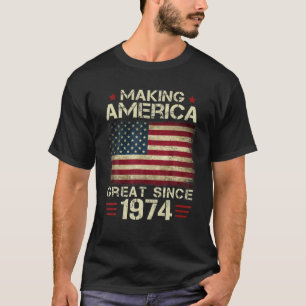 Camiseta Excelente Da América Do fazer Desde 1974 A Vintag