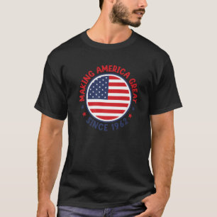 Camiseta excelente Da América Fazer De 60 Anos Desde 1962