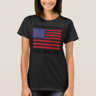 Camiseta excelente da América Fazer de aniversário de 41rua