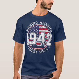 Camiseta Excelente da América Fazer de bandeira americana d