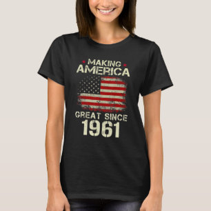Camiseta Excelente Da América fazer Desde 1961 A Vintage Of