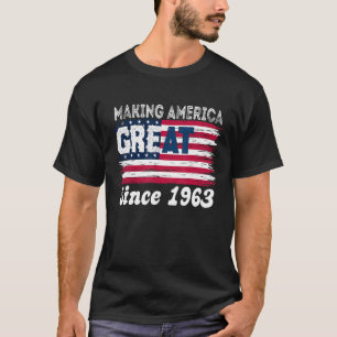 Camiseta Excelente da América fazer desde 1963 60º aniversá