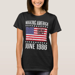 Camiseta Excelente Da América fazer Desde Junho De 1986 Fel