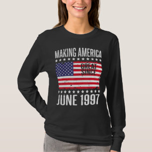 Camiseta Excelente Da América fazer Desde Junho De 1997 Fel