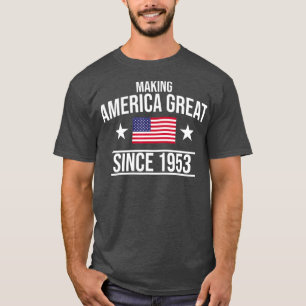 Camiseta Excelente Da América fazer Desde O Aniversário D