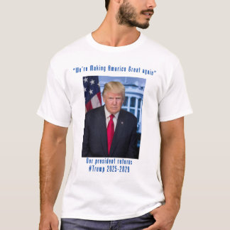 Camiseta Excelente da América fazer novamente com Trump 202