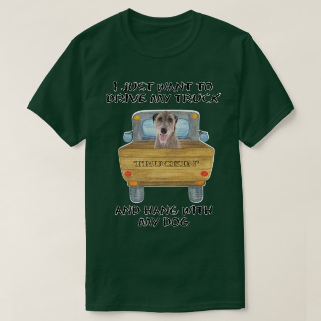 Camiseta Excelente de Cães Condutores de Caminhões Pirenéus (Frente do Design)
