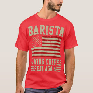 Camiseta Excelente De Café fazer Novamente Marca Americana