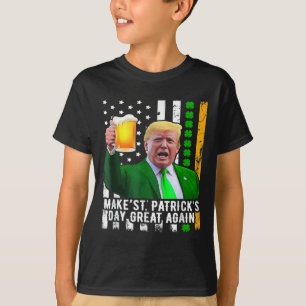 Camiseta Excelente De Dia de São Patrício Novamente Engraça