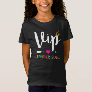 Camiseta Excelente de Esquadrão VIP Sleepover para Partido