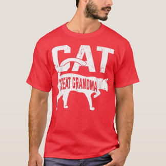 Camiseta Excelente de gato vovó Kitten dono de animais de e