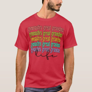 Camiseta Excelente de ginástica Vovó Excelente de ginástica