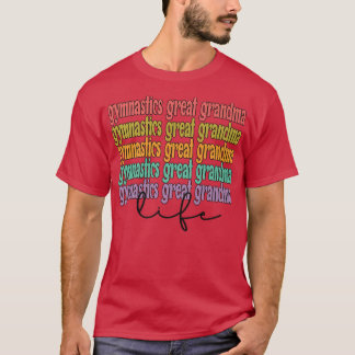 Camiseta Excelente de ginástica Vovó Excelente de ginástica