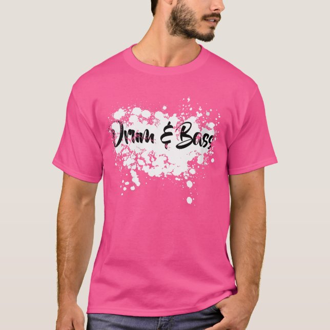 Camiseta Excelente De Mulheres Cabeçalho Drum Bass Riddim D (Frente)