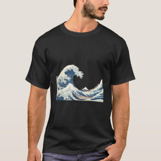 Camiseta Excelente De Onda No Surfe De Kanagawa Katsushika