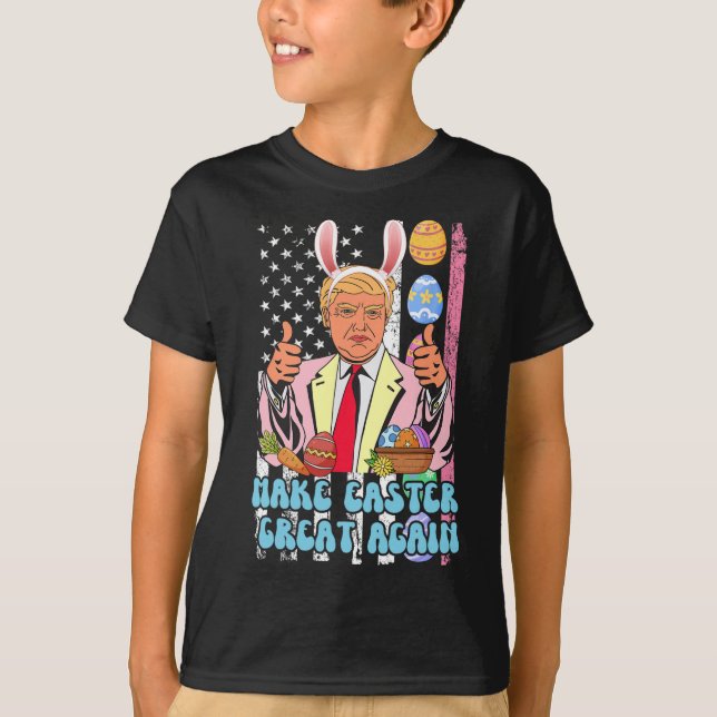 Camiseta Excelente De páscoa Novamente Engraçado Páscoa Dia (Frente)