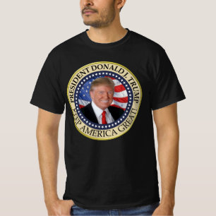 Camiseta Excelente do Presidente Donald Trump 2020 Keep Ame