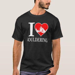 Camiseta Excelente Eu Adoro A Montanha Escalada De Rock
